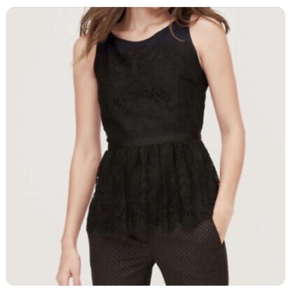 Ann Taylor LOFT peplum blouse